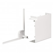 Кут плоский Schneider Electric OptiLine 45 кабель-каналу 165х55 мм пластик білий ISM10403P