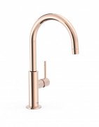 Змішувач для раковини Tres Study Exclusive одноважільний рожеве золото 26290402OP