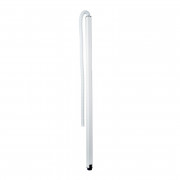 Стійка одностороння вільна Schneider Electric OptiLine 45 2,45 м без основи алюміній білий ISM20113P