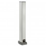 Міні-колона для розеток Schneider Electric OptiLine 45 2-стороння 70 см алюміній білий ISM20203P