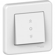 Вимикач для жалюзі Schneider Electric Leona білий LNA1300521