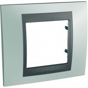 Рамка 1-постова Schneider Electric Unica Top смарагдовий/графіт MGU66.002.294
