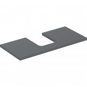 Столешница Geberit One 105x3x47 см ДСП лава матовый 505.274.00.3
