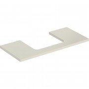 Стільниця Geberit One 105x3x47 см ДСП пісочно-сірий глянсовий 505.284.00.4