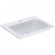 Раковина для ванной Geberit One 60x48 см с отверстием под смеситель санкерамика белый 505.010.01.1