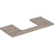 Столешница Geberit One 105x3x47 см ДСП орех гикори 505.284.00.6