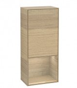 Шафка для ванної Villeroy & Boch Finion 41,8х93,6х27 см петлі зліва з підсвічуванням ДСП шпон дуба G540PCPC