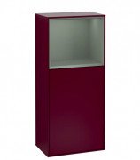 Шафка для ванної Villeroy & Boch Finion 41,8х93,6х27 см петлі зліва з підсвічуванням МДФ півонія матовий лак/оливковий матовий лак G520GMHB