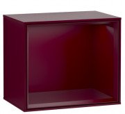 Стелаж для ванної Villeroy & Boch Finion 41,8 х35, 6х27 см з підсвічуванням МДФ півонія матовий лак G580HBHB