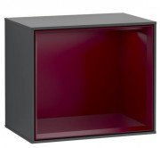 Стелаж для ванної Villeroy & Boch Finion 41,8х35,6х27 см з підсвічуванням МДФ темно-синій матовий лак/півон матовий лак G580HBHG