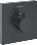 Термостат для душа скрытого монтажа Hansgrohe ShowerSelect HighFlow черный матовый 15760670