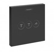 Вентиль скрытого монтажа Hansgrohe ShowerSelect черный матовый 15764670