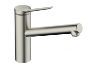 Змішувач для кухні Hansgrohe Zesis M33 150 одноважільний сталь 74802800