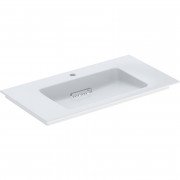 Раковина для ванної Geberit One 90x47.5 см з отвором під змішувач білий санкераміка/KeraTect 505.006.00.1