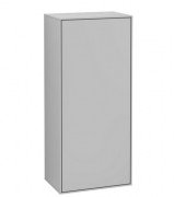 Шкафчик для ванной Villeroy & Boch Finion 41,8х93,6х27 см петли справа с подсветкой МДФ светло-серый матовый лак G57000GJ