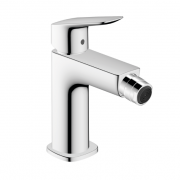 Змішувач для біде Hansgrohe Logis 110 Fine одноважільний зі зливним гарнітуром хром 71201000