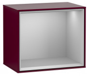 Стелаж для ванної Villeroy & Boch Finion 41,8х35,6х27 см з підсвічуванням МДФ півонія матовий лак/світло-сірий матовий лак G590GJHB