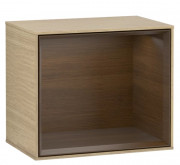 Стелаж для ванної Villeroy & Boch Finion 41,8х35,6х27 см з підсвічуванням ДСП шпон дуба/шпон волоського горіха G590GNPC