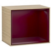 Стелаж для ванної Villeroy & Boch Finion 41,8х35,6х27 см з підсвічуванням ДСП шпон дуба/півон матовий лак G590HBPC