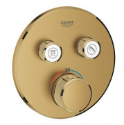 Термостат для душа скрытого монтажа Grohe Grohtherm SmartControl 2 выхода холодный рассвет матовый 29119GN0