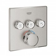 Термостат для душа скрытого монтажа Grohe Grohtherm SmartControl 3 выхода суперсталь 29126DC0