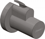 Декоративная накладка Hansgrohe для углового клапана шлифованный черный хром 13950340