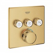 Термостат для душа скрытого монтажа Grohe Grohtherm SmartControl 3 выхода холодный рассвет матовый 29126GN0