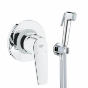 Гігієнічний душ із змішувачем прихованого монтажу Grohe BauFlow з Tempesta-F хром UA11144601