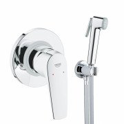 Гигиенический душ со смесителем скрытого монтажа Grohe BauFlow с Tempesta-F хром UA11144601
