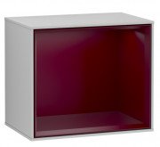 Стеллаж для ванной Villeroy & Boch Finion 41,8х35,6х27 см МДФ светло-серый матовый лак/пион матовый лак FD10HBGJ