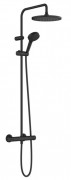 Душова стійка Hansgrohe Vernis Blend Showerpipe 240 із термостатом чорний матовий 26426670