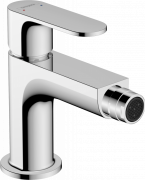 Змішувач для біде Hansgrohe Rebris S одноважільний зі зливним гарнітуром хром 72212000