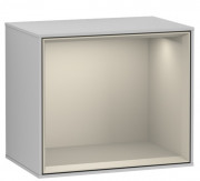 Стелаж для ванної Villeroy & Boch Finion 41,8х35,6х27 см МДФ світло-сірий матовий лак/пісок матовий лак FD10HHGJ