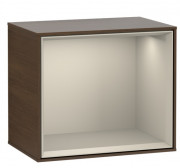 Стелаж для ванної Villeroy & Boch Finion 41,8х35,6х27 см ДСП шпон волоського горіха/пісок матовий лак FD10HHGN