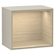 Стеллаж для ванной Villeroy & Boch Finion 41,8х35,6х27 см МДФ песок матовый лак/шпон дуба FD10PCHH