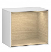 Стелаж для ванної Villeroy & Boch Finion 41,8х35,6х27 см МДФ білий матовий лак/шпон дуба FD10PCMT