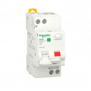 Диференціальний автоматичний вимикач Schneider Electric Resi9 20А 1P+N 6кA З 30мA тип AС R9D25620