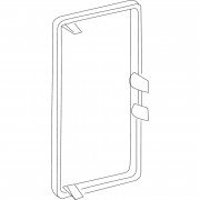 Заглушка для кабель-канала Schneider Electric Thorsman 52 мм белый 5591109