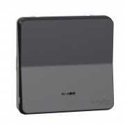 Механизм кнопочного выключателя Schneider Electric Mureva Styl с подсветкой IP55 антрацит MUR35127