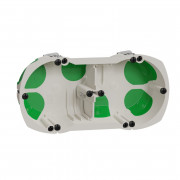 Електроустановна коробка Schneider Electric Multifix 2-місна 67x40 мм IMT35000