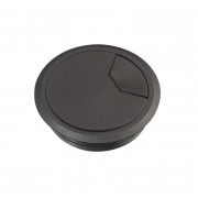 Кабельный громмет Schneider Electric Unica New d80 мм черный 2 шт INS61212