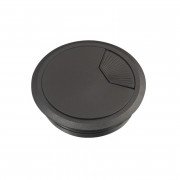 Кабельный громмет Schneider Electric Unica New d80 мм черный 2 шт INS61212