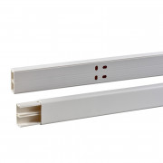 Кабельный мини-канал Schneider Electric Ultra 2 отсека 40х17 мм ПВХ белый ETK40017