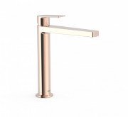 Змішувач для раковини Tres Project-Tres одноважільний рожеве золото 21120301OP