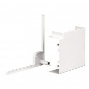 Угол плоский для кабель-канала Schneider Electric OptiLine 45 140х55 мм пластик белый ISM10303P