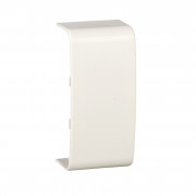 Накладка на стык для кабель-канала Schneider Electric OptiLine Mini 18х20 мм пластик белый ISM14305