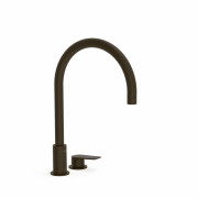 Змішувач для раковини Tres Project-Tres одноважільний бронзовий консольний чорний 21110501KMB