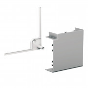 Угол плоский для кабель-канала Schneider Electric OptiLine 45 95х55 мм под алюминий ISM10253