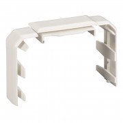 Накладка на стык для кабель-канала Schneider Electric Ultra 80х50 мм пластик белый ETK80570