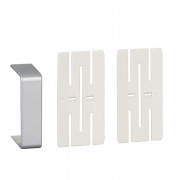 Накладка на стик для кабелю-каналу Schneider Electric OptiLine 45 165х55 мм під алюміній ISM10456